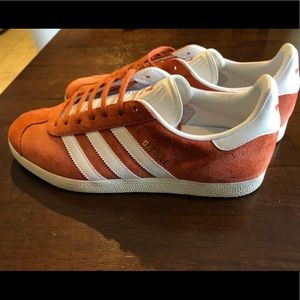 Adidas Gazelle Orange/White